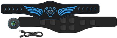 CRLYN® Buikspiertrainers Elektrisch - Hometrainer Afvallen - Fitness - Zwart