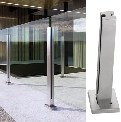 Glazen Leuning - Glazen Paneel - Buiten Terras - Veiligheidssysteem - Op Maat - Transparant