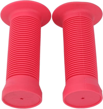Kinderfietsgrepen - Stuurgrepen - Veilig Fietsen - Antislip Ontwerp - 9 cm - Rood