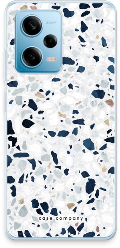 Case Company® - Hoesje geschikt voor Xiaomi Redmi Note 12 Pro 5G hoesje - Terrazzo N°1 - Soft Cover Telefoonhoesje - Bescherming aan alle Kanten en Schermrand