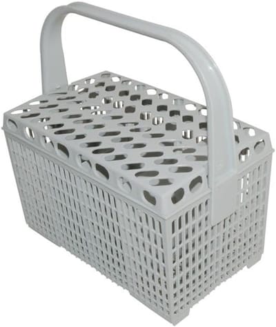 Vaatwasser Bestekmand - Besteckkorb - Vaat Reinigen - Origineel Onderdeel - 25x24x14.5cm - Grijs