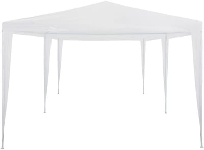 Tuinpaviljoen - Partytent Feesttent - Feestelijke Bijeenkomsten - Stabiel Roestvrij Staal - 3 x 6 meter - Wit