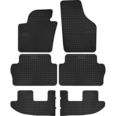 Wielganizator SolidPRO Serie - Rubberen Automatten - Seat Alhambra II - 2010-2018 - Zwart