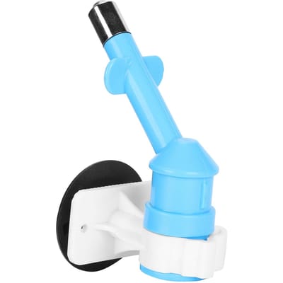 Tête Balle pour Animaux Eau Potable Chien Cochon Mini Fontaine Peut Être Équipée de Bouteilles de Boissons(Bleu La bleu
