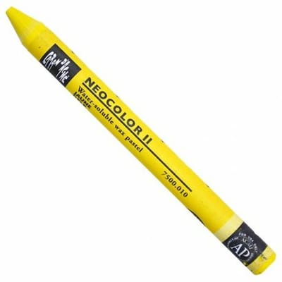 Caran d´Ache Neocolor II Aquarelkrijt | Geel (010)