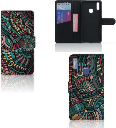 Huawei Y7 (2019) Telefoon Hoesje Aztec