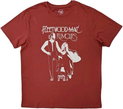 Fleetwood Mac - Rumours Heren T-shirt - L - Rood