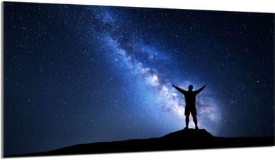 TMK ArtDeko - Snijplank van Geharde Glas - 90x52 cm - Beschermingspaneel - Universeel