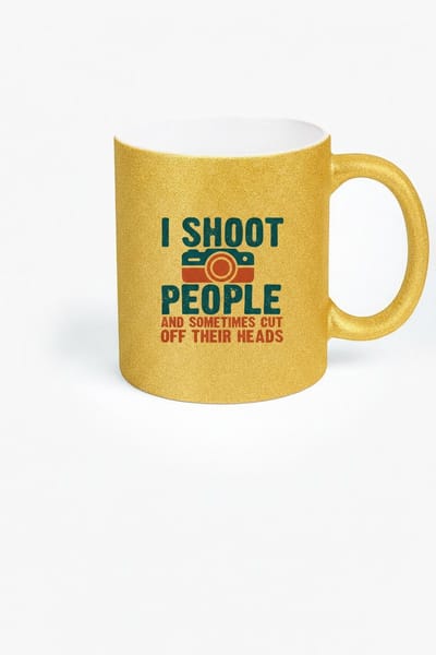 I Shoot People Koffiemok - Grappige Fotografie Mok voor Koffieliefhebbers