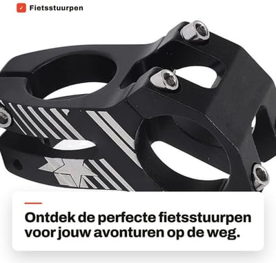 Dailygoods- Fietsstuurpen Aluminiumlegering - Verstelbaar - Schokbestendig - Antislip - Lichtgewicht - Hoogwaardige Kwaliteit - Stuurpen