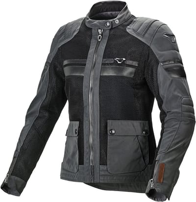 Macna Fluent NightEye Dames Motorfiets Textiel Jas -