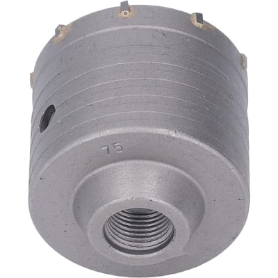 Muurkernboor 75mm Carbide Gesmeed Beton Gatenzaag Hoge Hardheid Muurgatopener voor Lucht