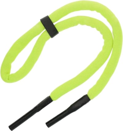 Fako Bijoux® - Drijvend Brillenkoord - Watersport - Suppen - Surfen - Zwemmen - 66cm - 10mm - Fluo Geel