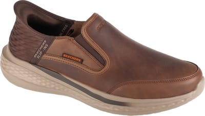 Skechers Slip-Ins: Slade 205237-CDB, Mannen, Bruin, Sneakers, maat: 42,5