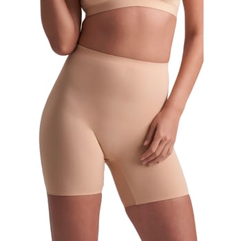 Bye Bra Invisible corrigerend broekjes, Middelhoge Taille Shorts, Naadloze shapewear short, Shapewear Voor Dames, Beige maat XXL