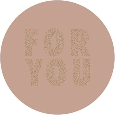 Sluitsticker XL For You | Rose – Oudroze – Goud Stipjes | Verrassen | Envelop stickers | Cadeau – Gift – Cadeauzakje | Chique inpakken | DH Collection