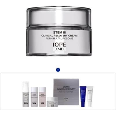 IOPE NEW XMD Stem³ Clinical Recovery Cream 50ml Intensieve anti-aging en huidherstellende crème gray