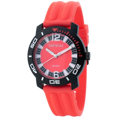 Zegarek PERTEGAZ P70442-R. Kwarcowy, Kolor różowy. Unisex. black