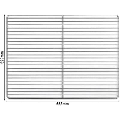 GGM Gastro (2 Stück) - Plastifiziertes Tragrost - GN 2/1 - 530x650mm - passend für die Serie GN 2/1 (Kühlschränke)