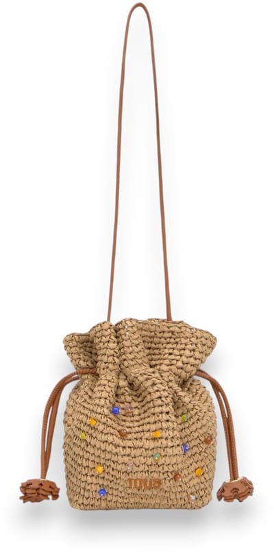 TOUS Bombonera S. T Erfgoed zomer raffia naturel