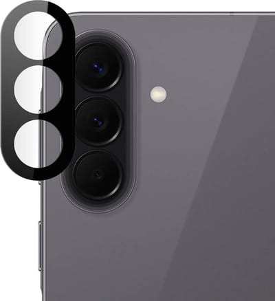 Rosso Camera Protector Geschikt voor Samsung Galaxy A37 - Lens Bescherming - Case Friendly - Ultra Dun Glas - Zwart