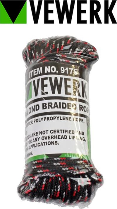 Touw gemaakt van polypropyleen 4 mm x 20 meter lang