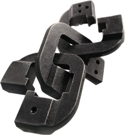 IQ-puzzel - Chain - Metaal - Niveau 6