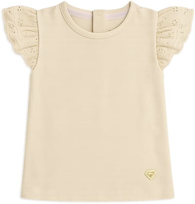 Little Chiq Baby shirt Sand - Beige