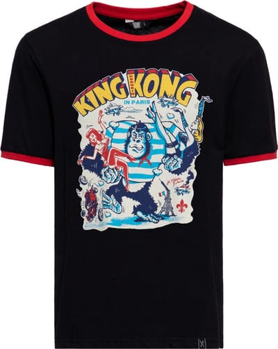 King Kerosin Vintage T-shirt Ringer ''Paris'' KKU41056