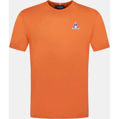 Le Coq Sportif Ess N°1 T-shirt Met Korte Mouwen Oranje S Man