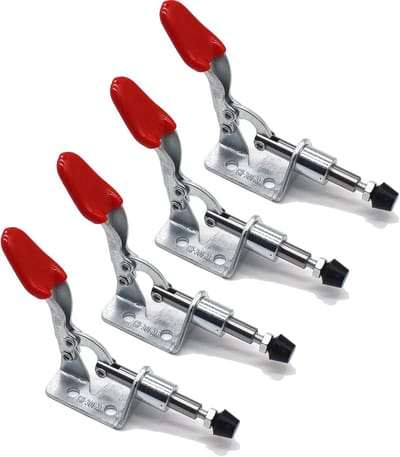Set van 4 Horizontale Spanbanden met Hendel voor Klemkracht tot 45 Kg
