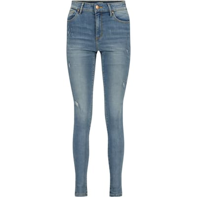 RAIZZED Blossom Crafted Jeans Mid Blue Stone Size: W23L30 | Skinny Outlet | Dames | Blauw