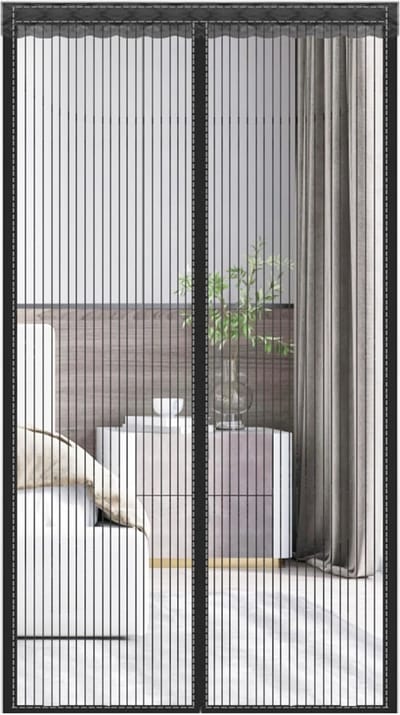 vliegengordijn zonder boren, Magnetisch vliegengaas voor deur, 120 x 220