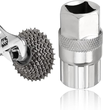 Fietsonderhoud Gereedschap voor het Verwijderen van Cassette - Geschikt voor Shimano, Sram en Sunrace, Carbon Staal, Voor 6-11 Speed Cassette, 20x44mm