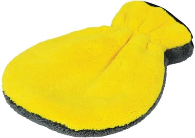 Valma Supershine Washmitt – Microvezel washandschoen – Geschikt voor auto, motor en caravan – Krasvrij reinigen - 19x28cm