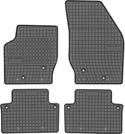 Frogum Serie - Volvo XC90 Automatten - 2002-2014 - Voorkant en Achterkant - Zwart