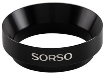 SORSO Barista doseerring, aluminium, 58 mm – Zwart