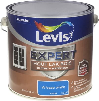 LV EXPERT HOUTLAK BUITEN SATIN 2,5L BASE W