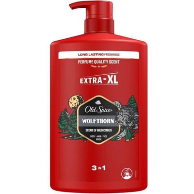 Old Spice Spice Wolfthorn gel douche et shampoing 1000 ml
