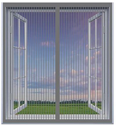 Magnetisch Horrengordijn 90 x 165 cm - Insectenbescherming Voor Balkondeuren, Terrasdeuren en Raam
