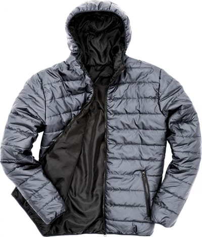 Result Soft Padded Jacket RT233 - Frost Grey/Black - 3XL