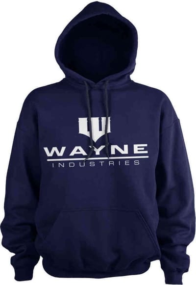 DC Comics Batman Hoodie/trui -S- Wayne Industries Logo Blauw