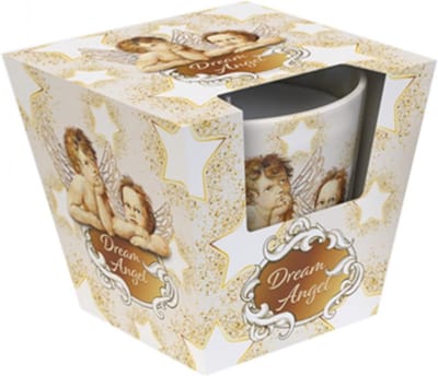 Geurkaars in glas - Aromakaars decoratief - Sfeervol huis - Langdurige brandduur - 100 gram - Dream Angel