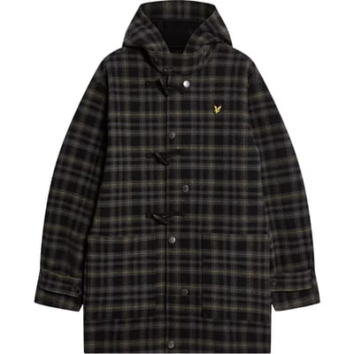 Modulaire tartanjas betreft jas Lyle & Scott