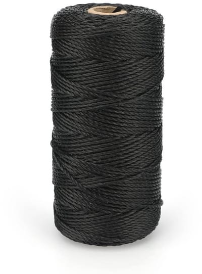 Allecto - Nylon Koord - Weerbestendig - Zwart - Tuinkoord - Handwerk