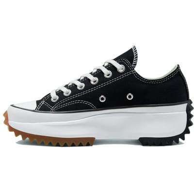 Baskets Unisex Converse Run Star Hike Low Noir Gomme Blanc 168816C 45 white
