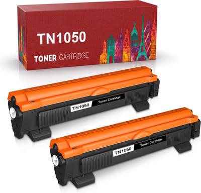 2-pack Brother TN-1050 / TN-1030 huismerk toners - 2.000 pagina's - Geschikt voor HL-1112 HL-1110 DCP-1610W DCP-1612W HL-1210W DCP-1510 DCP-1510 HL-1212W HL-1110R HL-1110R DCP-1510E DCP-1510R HL-1112R HL-1112E HL-1110E MFC-1810 MFC-1910W DCP-1510E