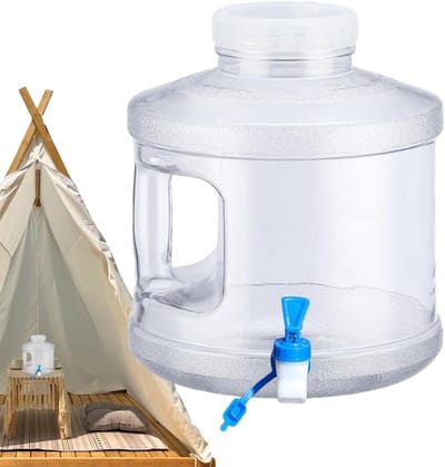 Camping Watertank - Waterreservoir Buiten - Drinkwater Opslag - Met Kraan - 75 Liter - Wit
