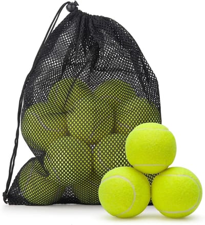 Tennisballen Training - Oefenballen Duurzaam - Tennissen Verbeteren - Hoge Elastische Constructie - 27 Inch Diameter - Geel/Zwart