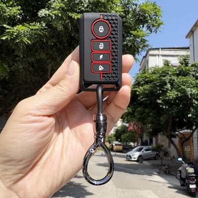 Sleuteletui Electop Fietsalarm Afstandsbediening Elektrische Motorfiets Scooter Fiets Draadloze Beveiliging Trilling Bewegingssensor Alarm